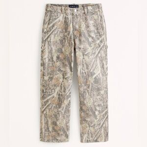Abercrombie & Fitch Camo Baggy Workwear Pant